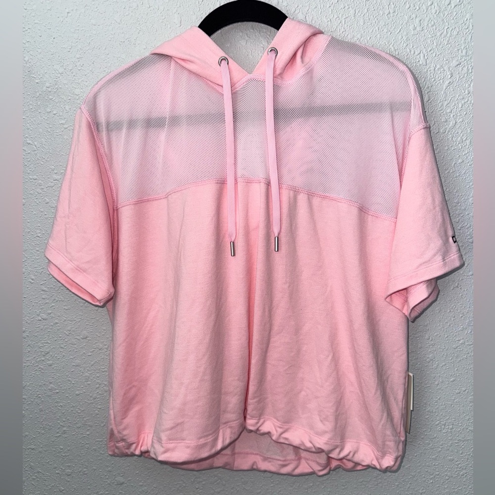 NWT DKNY Sport pink t-shirt hoodie!